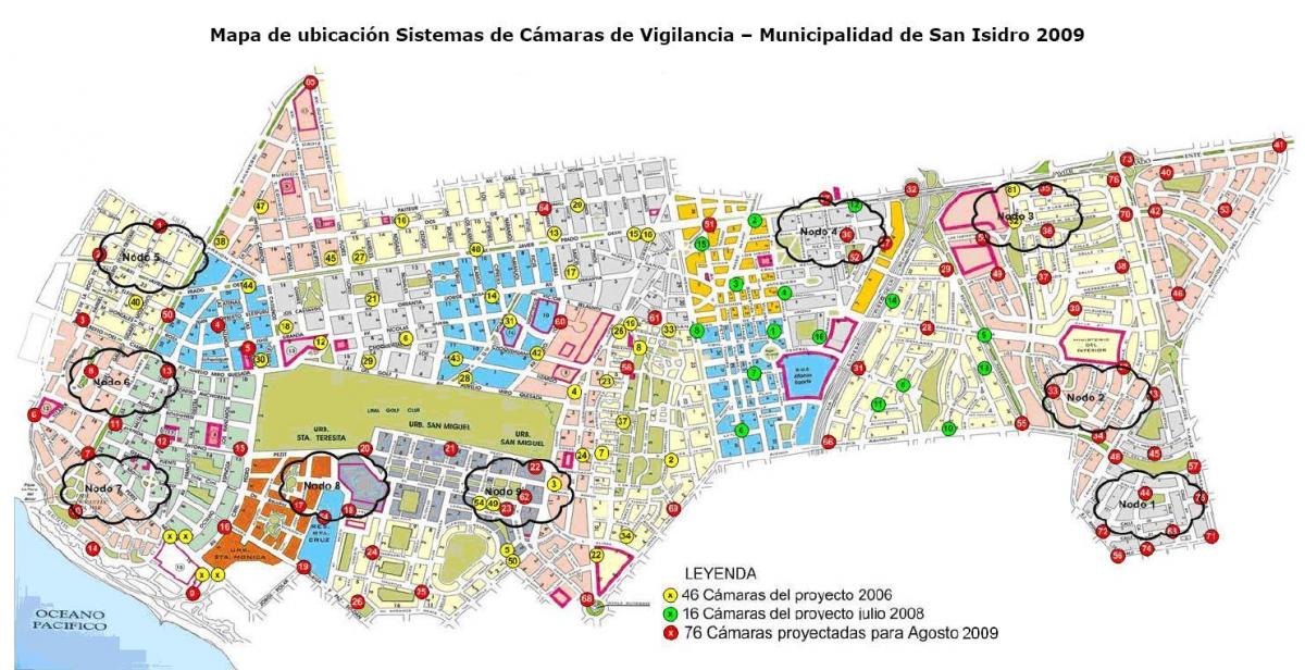 Kartta san isidro Lima